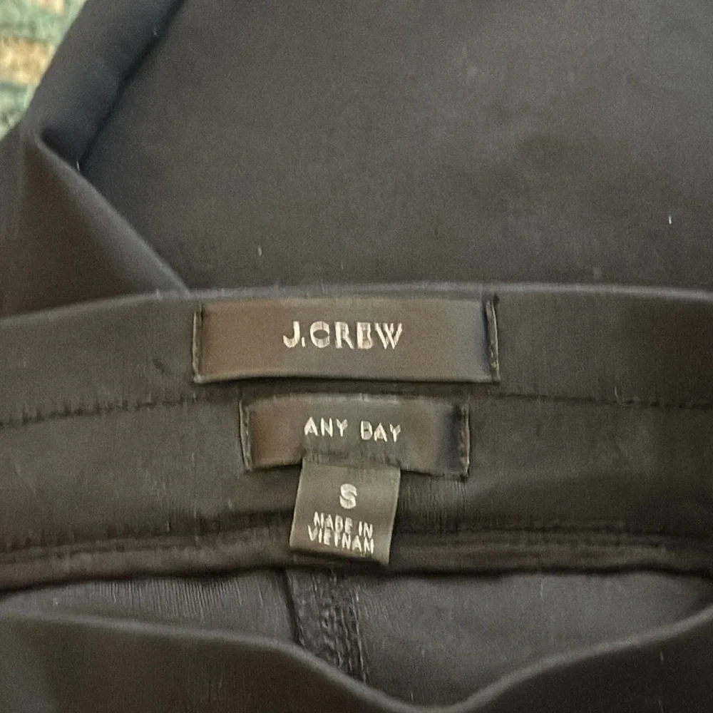 J Crew Split Hem Pixie Pant in Stretch Ponte EUC Size Small